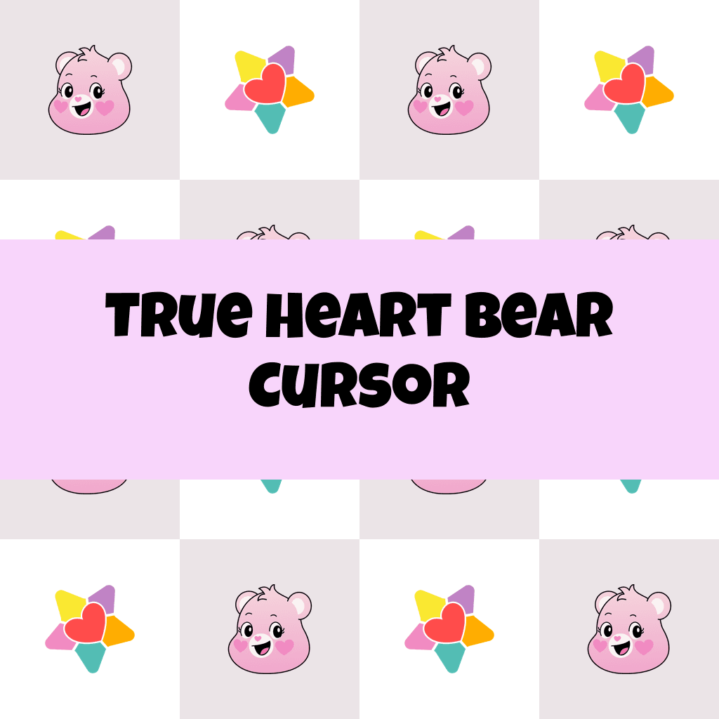 Preview True Heart Bear cursor custom cursor pack